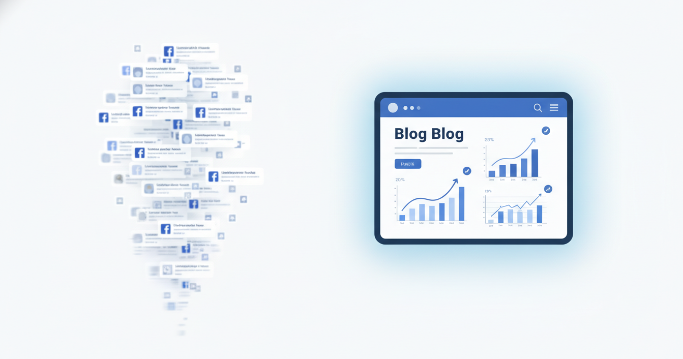 Blogging vs Facebook Marketing: Why Blogging Wins for Long-Term Leads and Traffic